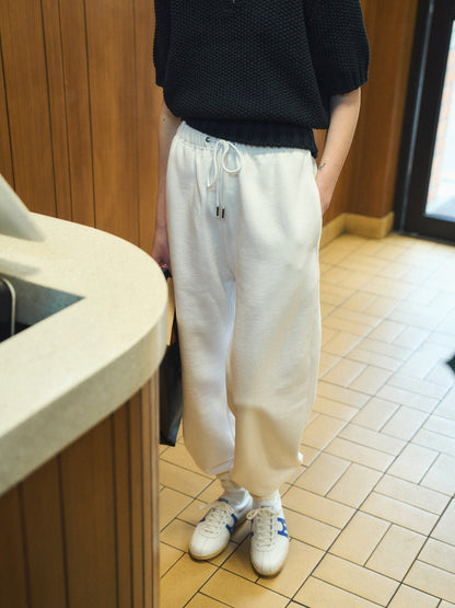 ALL DAY SWEATPANTS [ Clean White ]