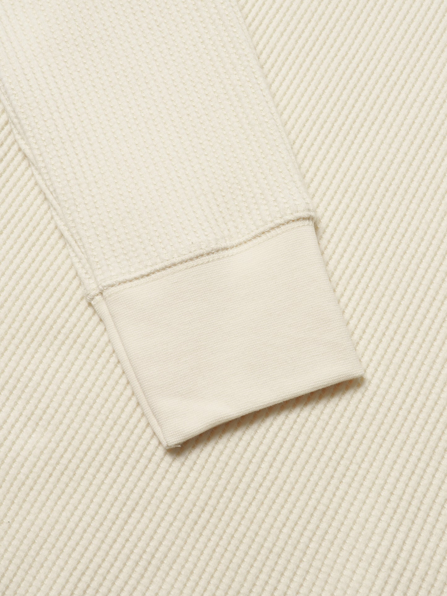 SALLY'S WAFFLE TURTLE TEE [ Cream ] 5th Reorder