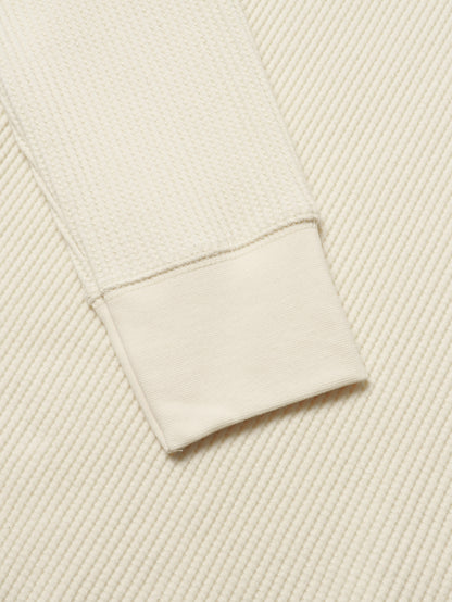 SALLY'S WAFFLE TURTLE TEE [ Cream ] 5th Reorder