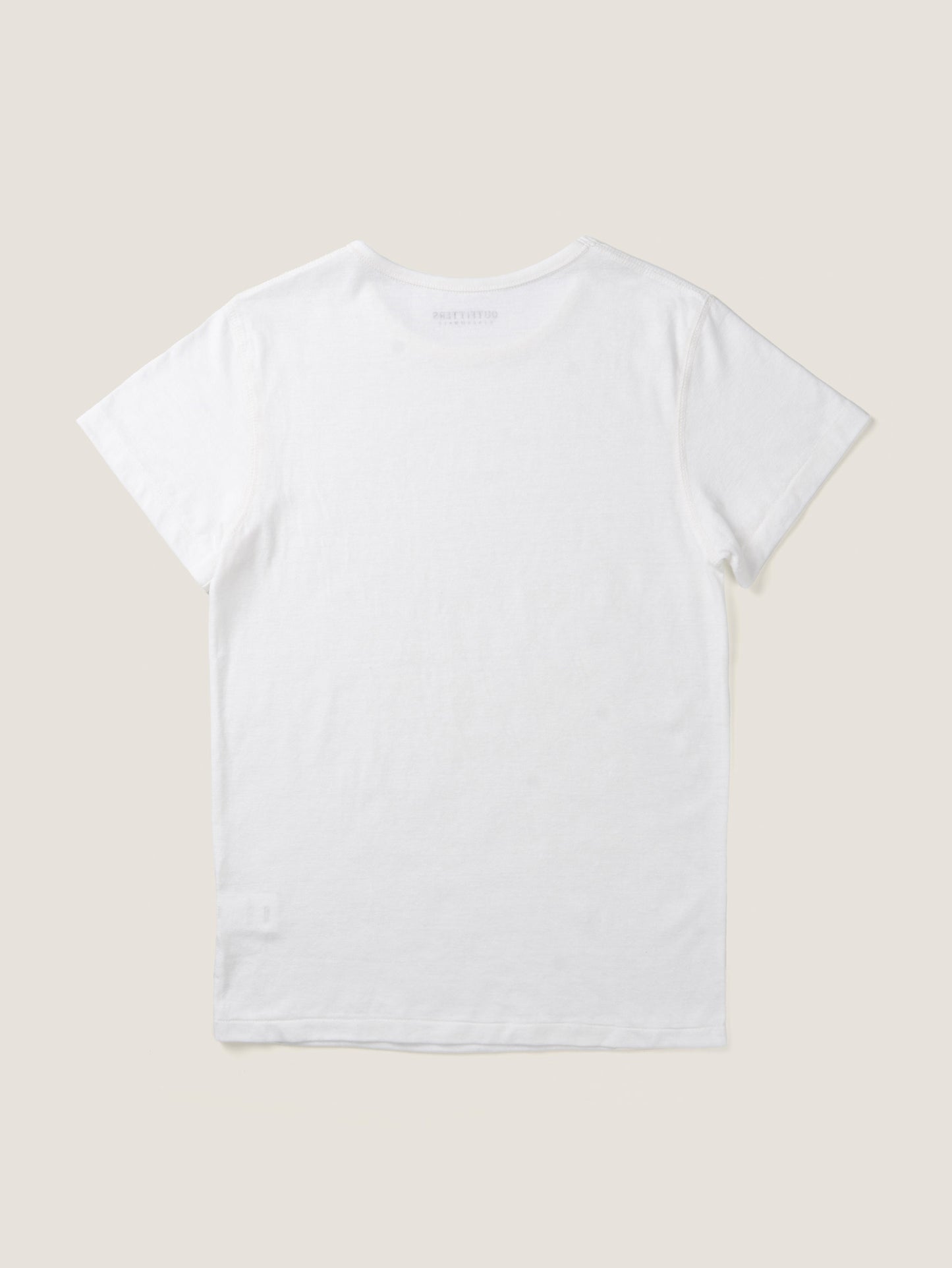 ALWAYS CREW NECK T-SHIRT [ White ]