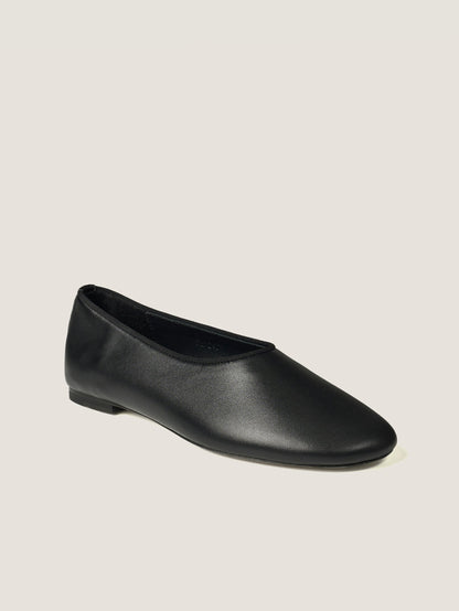 GRACE OPERA FLATS [ Classic Black ] Italian Leather