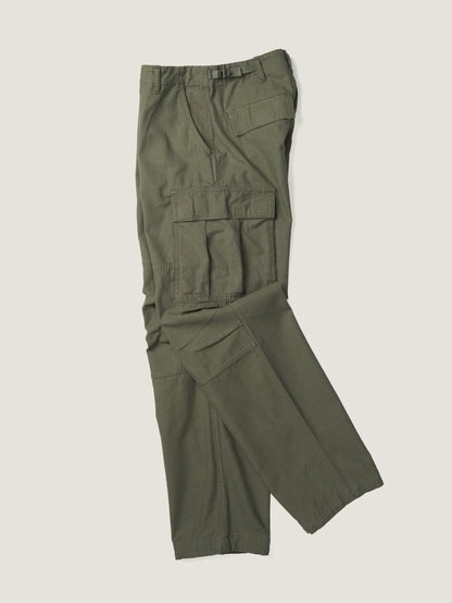 EASE WASHED CARGO PANTS [ Washed Khaki ]