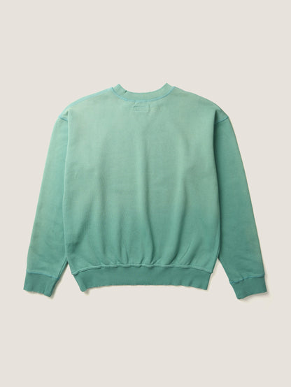 SUN FADED SWEATSHIRT [ Emerald ]