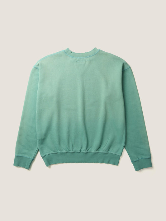 SUN FADED SWEATSHIRT [ Emerald ]