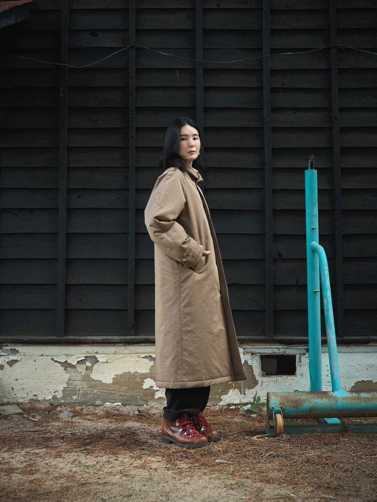 EDMUNDS PADDED COAT [ British Tan ]