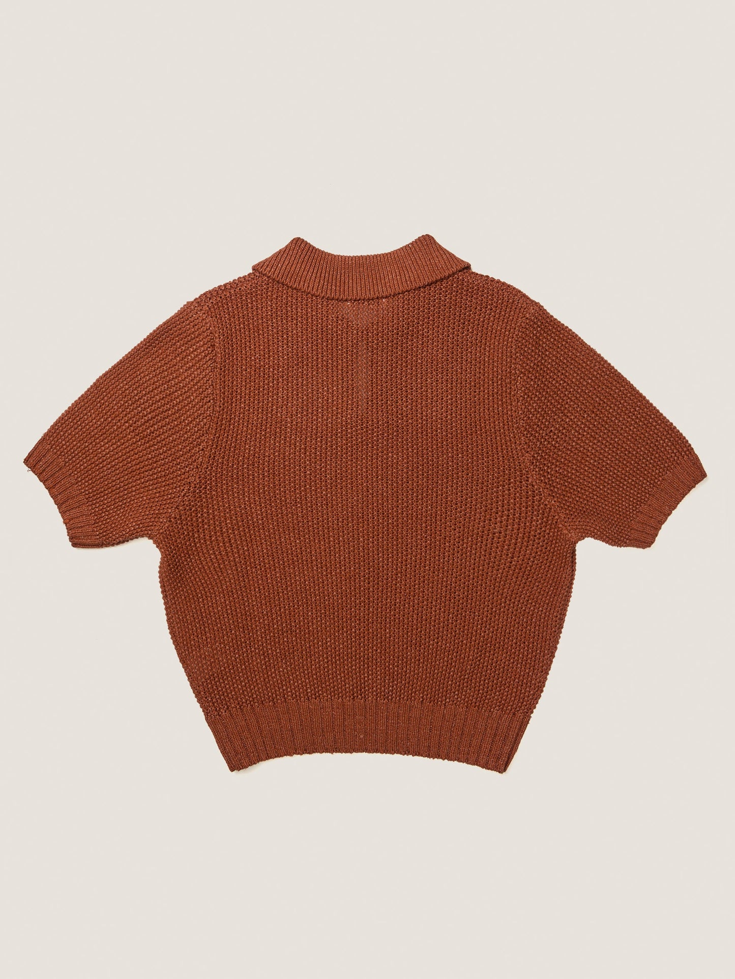 LOW GAUGE SKIPPER SWEATER New Season [ Terracotta Red ]