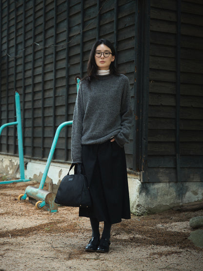 MONTBLANC ROLLNECK SWEATER [ Shadow Gray ]
