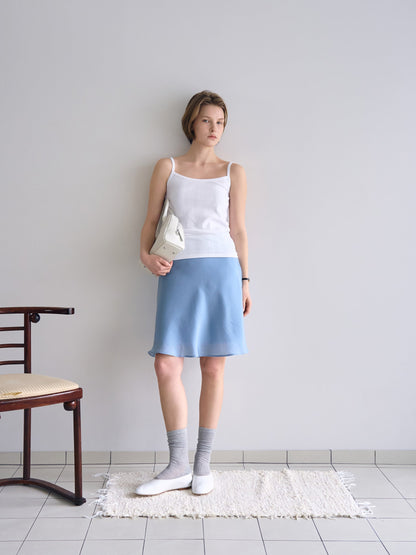 GRACE OPERA FLATS [ Clean White ] Italian Leather