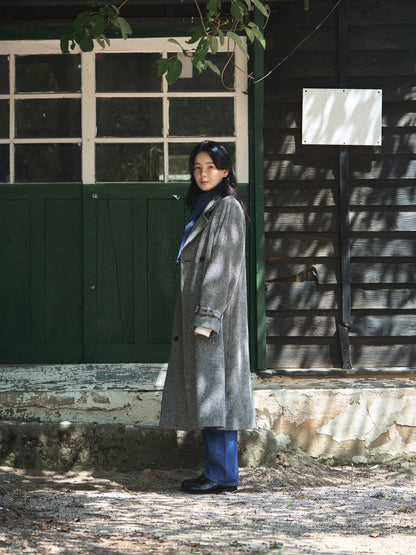 SHELBY COAT [ Black Donegal Tweed ] 2nd pre-order