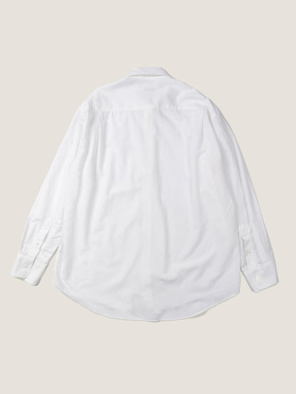 MARTHA LIGHT COTTON SHIRT [ Pure White ]