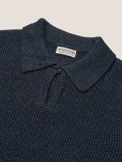 LOW GAUGE SKIPPER SWEATER New Season [ Indigo Navy ]