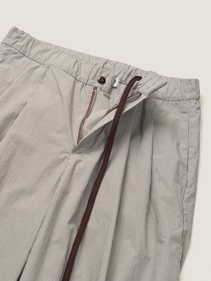 ROSA EASY COTTON PANTS [ Stripe ]