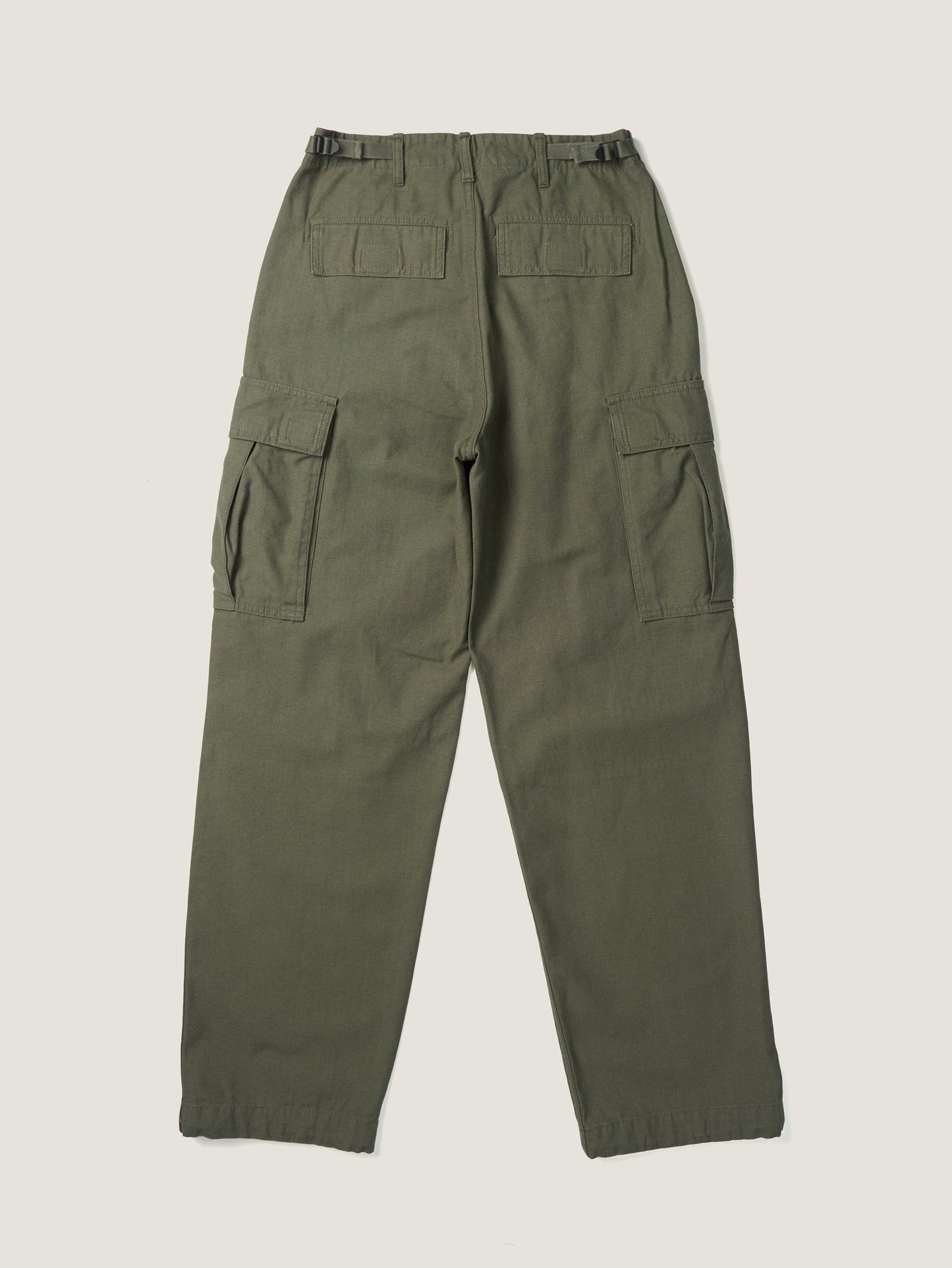 EASE WASHED CARGO PANTS [ Washed Khaki ]