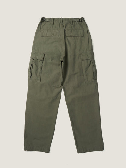 EASE WASHED CARGO PANTS [ Washed Khaki ]