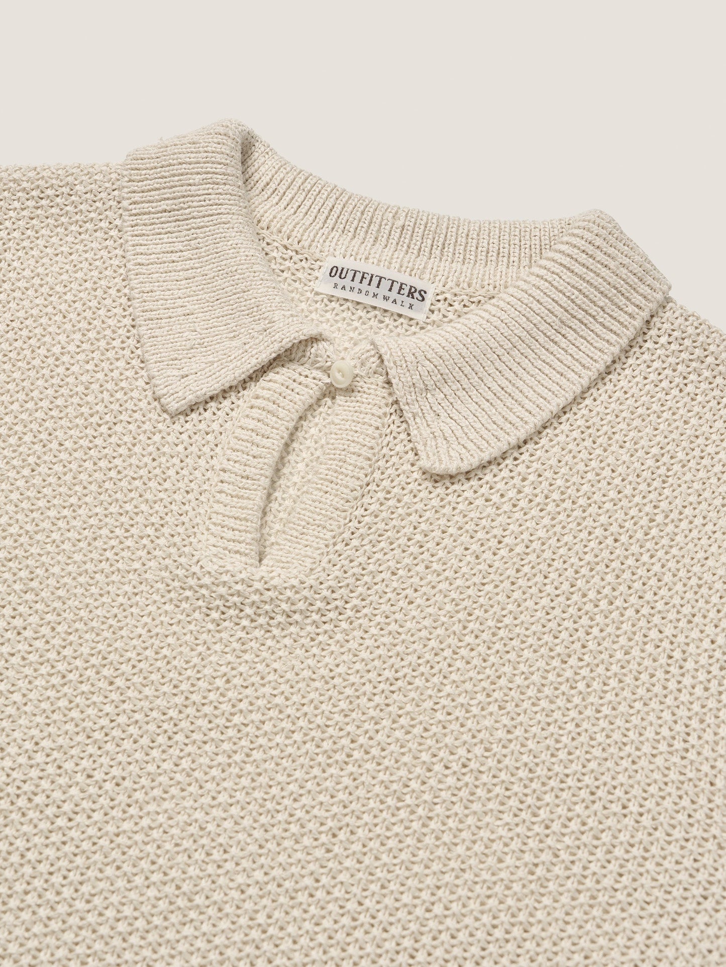 LOW GAUGE SKIPPER SWEATER New Season [ Soft Cream ]