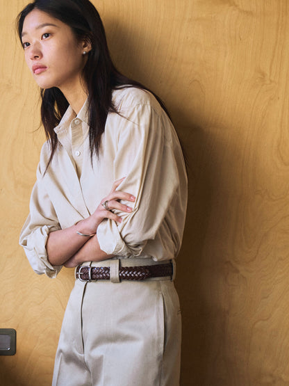 MARTHA LIGHT COTTON SHIRT [ Neutral ]