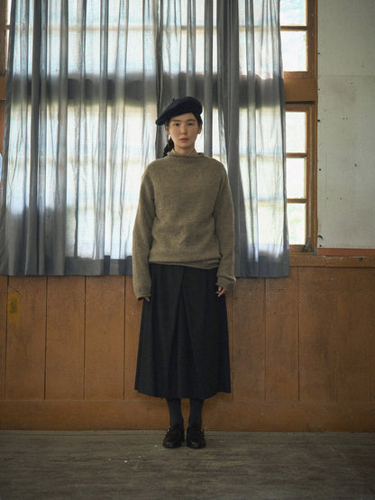 MONTBLANC ROLLNECK SWEATER [ Mocha Beige ]