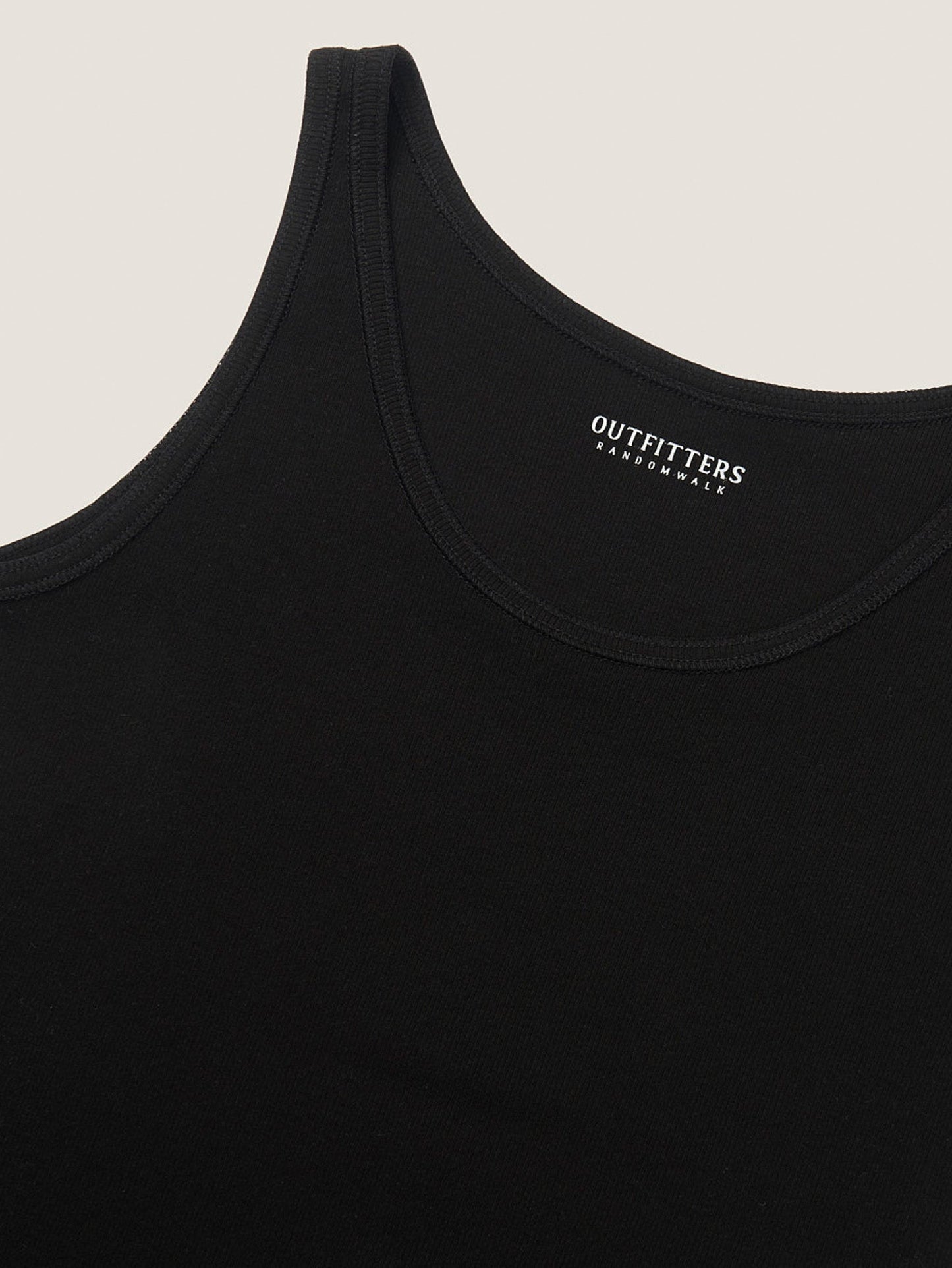 SOFT STRETCH SLEEVELESS [ Black ]