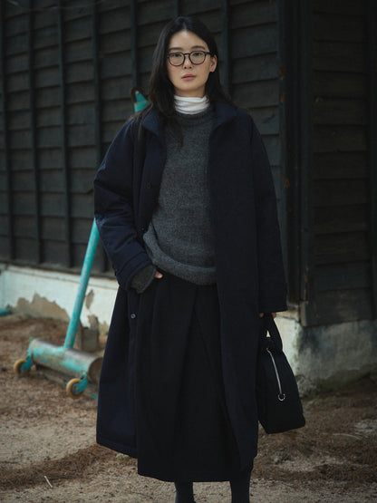 EDMUNDS PADDED COAT [ Night Navy ]