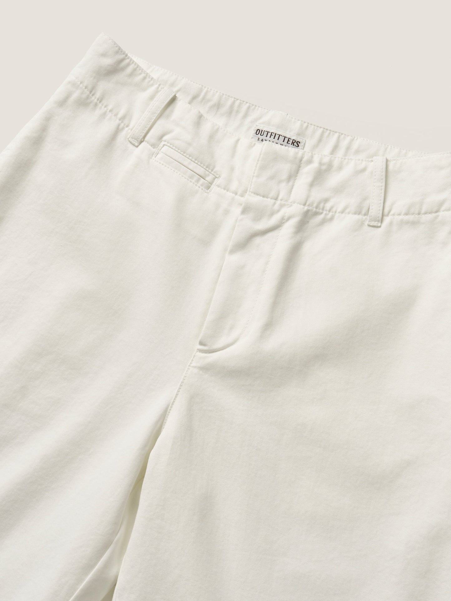 LENTO BERMUDA SHORTS [ Washed White ]