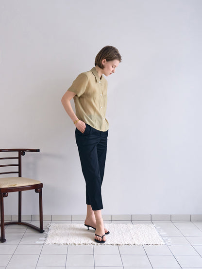 PATRICIA ANKLE PANTS [ Classic Black ]