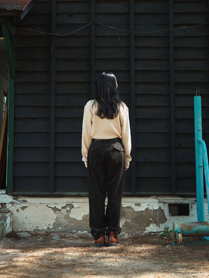 GRANT CORDUROY PANTS [ Wood Brown ]