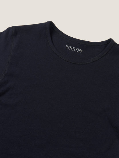 ALWAYS CREW NECK T-SHIRT [ Navy ]
