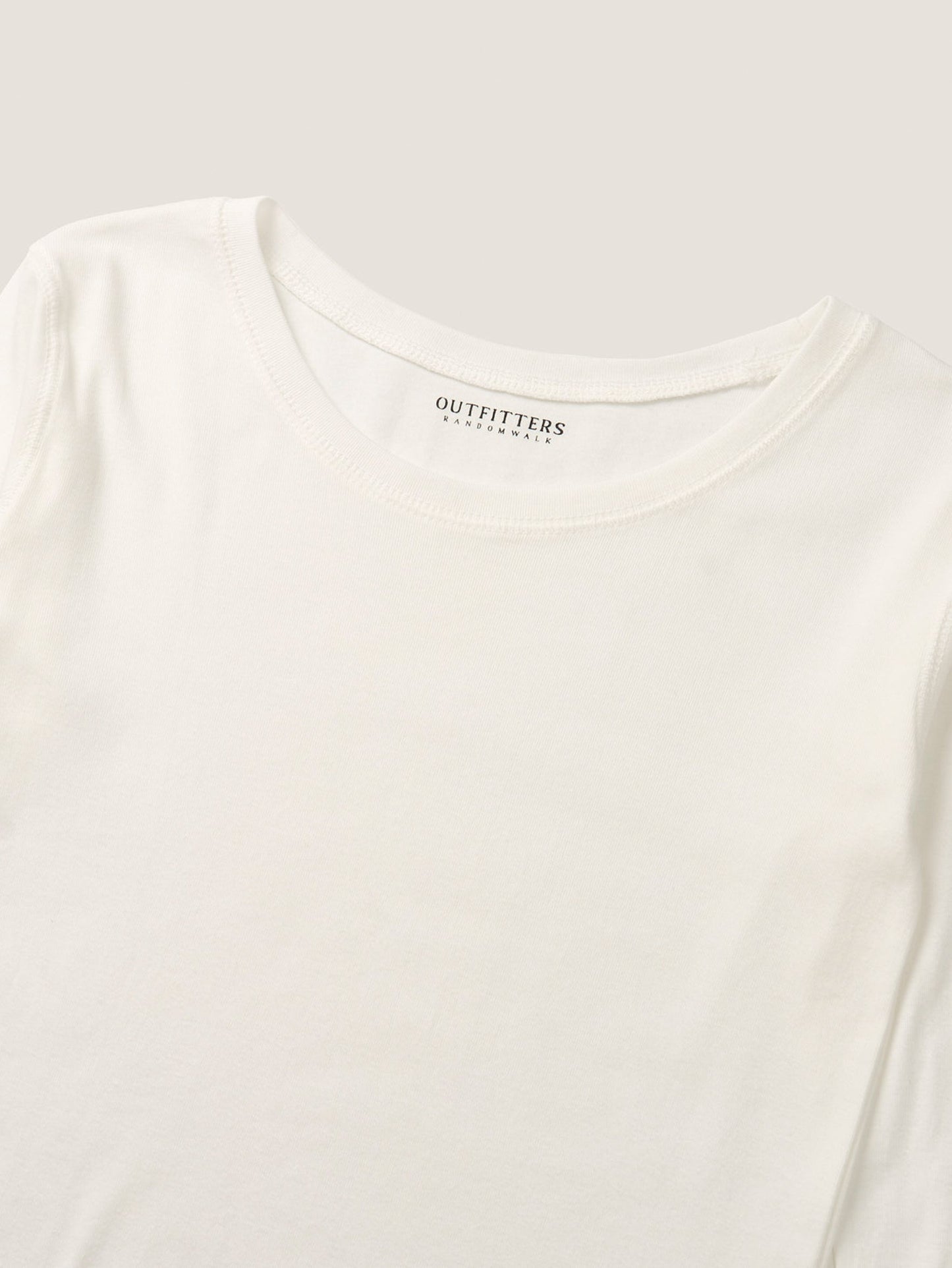 SMOOTH SCOOP NECK TOP [ White ]