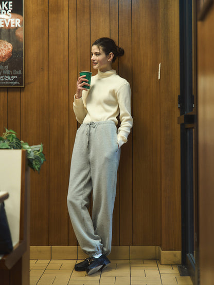 SALLY'S WAFFLE TURTLE TEE [ Cream ] 5th Reorder