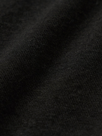 ALWAYS CREW NECK T-SHIRT [ Black ]