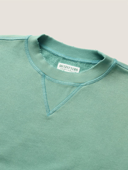SUN FADED SWEATSHIRT [ Emerald ]