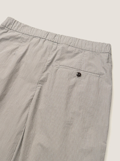 ROSA EASY COTTON PANTS [ Stripe ]