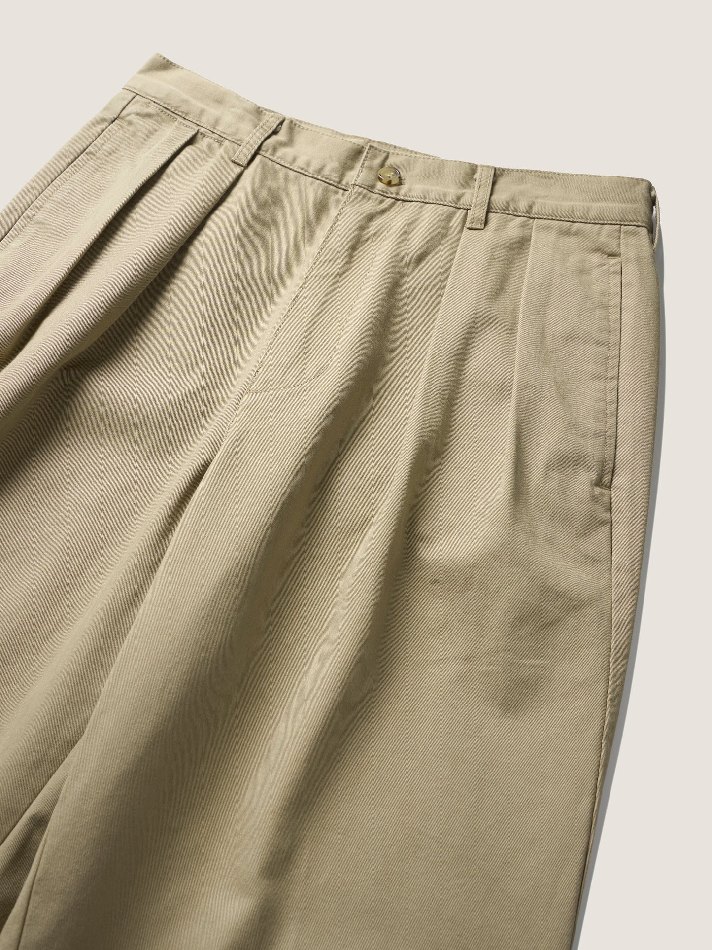RELAXED TAPERED CHINO [ Beige ]