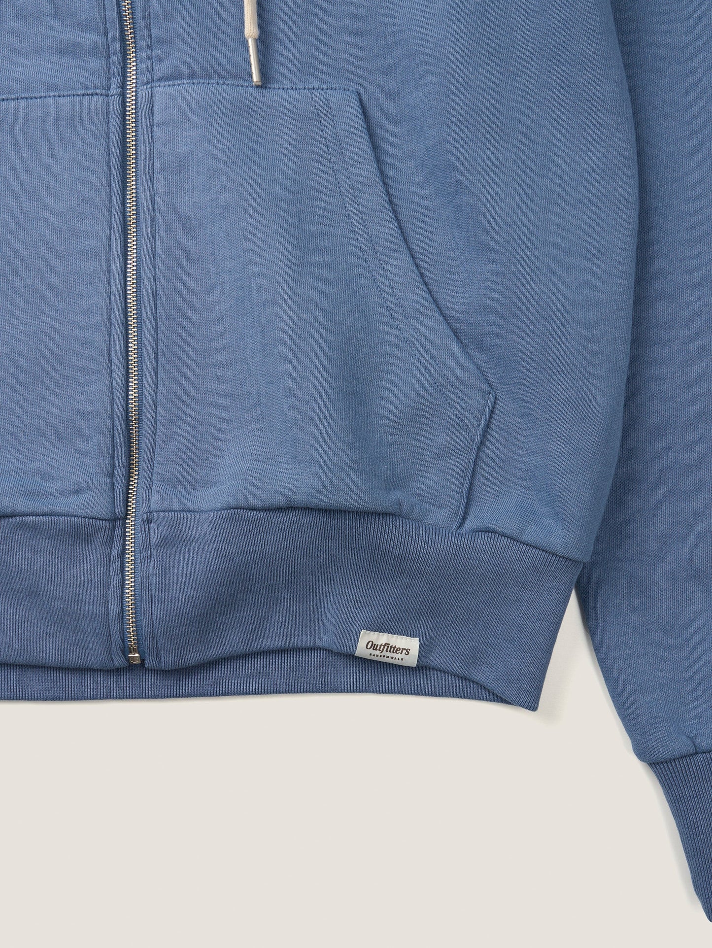 PARK FULL ZIP HOODIE [ Sea Blue ]
