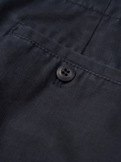 LILY UTILITY CARGO SKIRT [ Herringbone Navy ]
