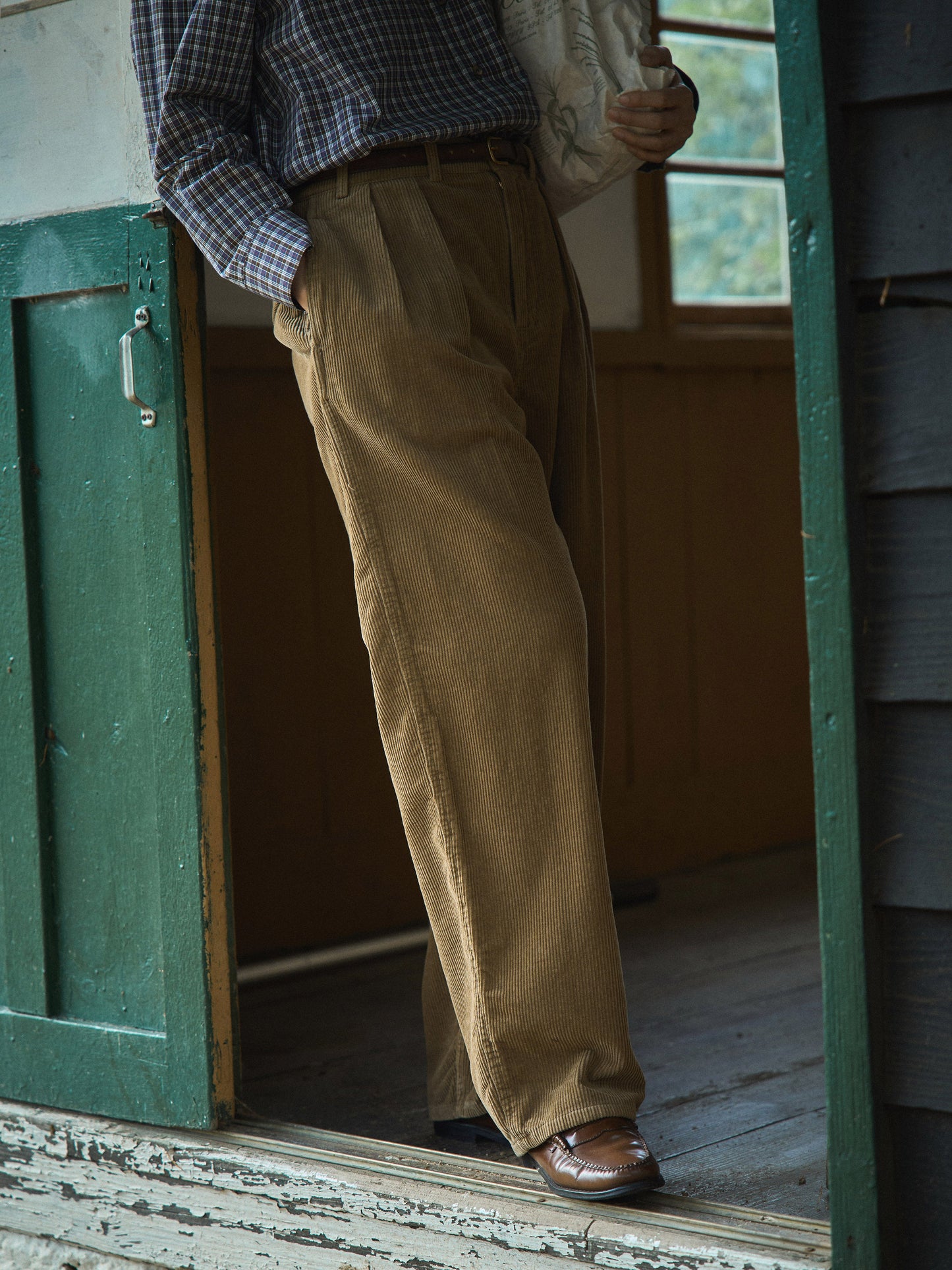 GRANT CORDUROY PANTS [Dijon Mustard ]