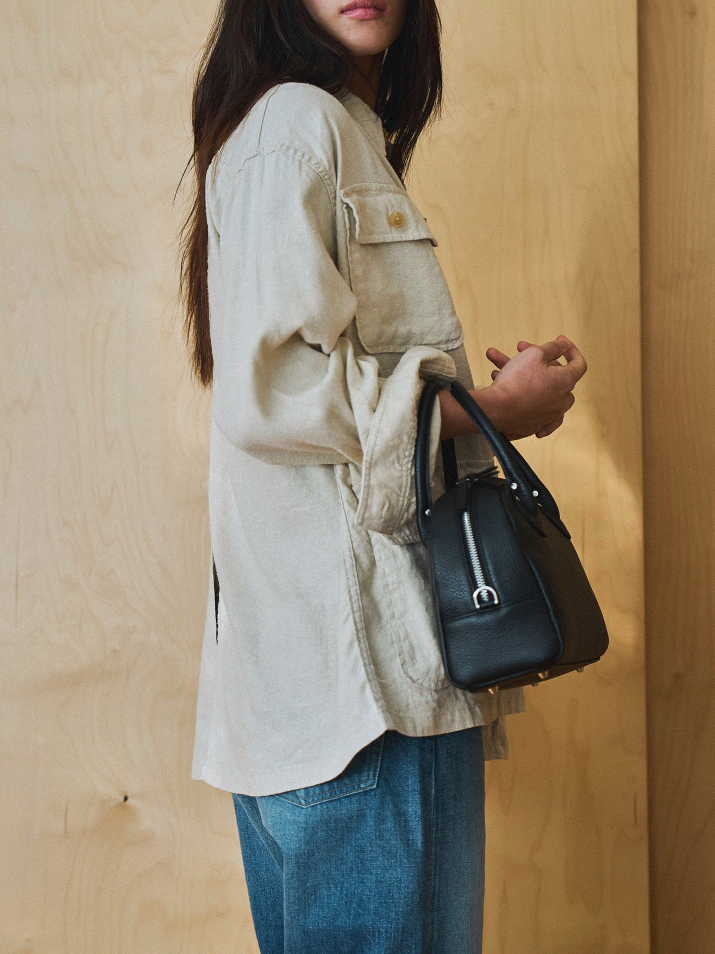 SABLÉ TOTE BAG SMALL [ Soft Black ]