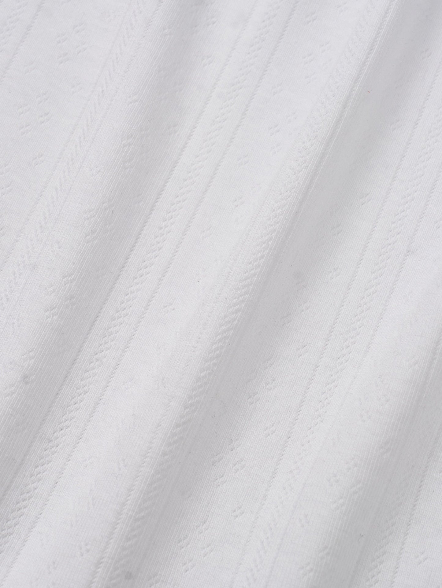 SCALLOPED TRIM SLEEVELESS [ White ]
