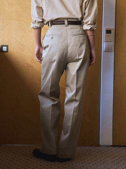 60s ORIGINAL CHINO PANTS [ Classic Beige ] 1st Reorder