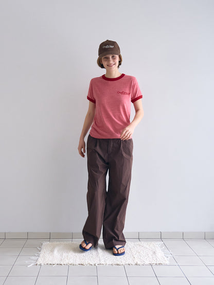 ROSA EASY COTTON PANTS [ Brown ]