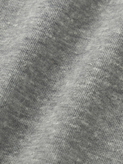 ALWAYS CREW NECK T-SHIRT [ Melange Gray ]