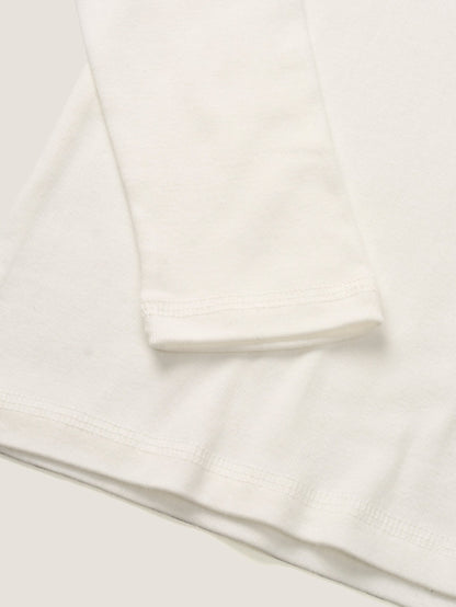 SMOOTH SCOOP NECK TOP [ White ]