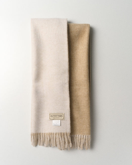LAURA WOOL CASHMERE SCARF [ Reversible ]