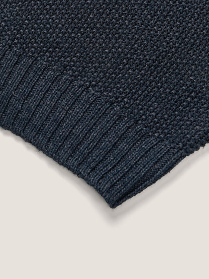 LOW GAUGE SKIPPER SWEATER New Season [ Indigo Navy ]