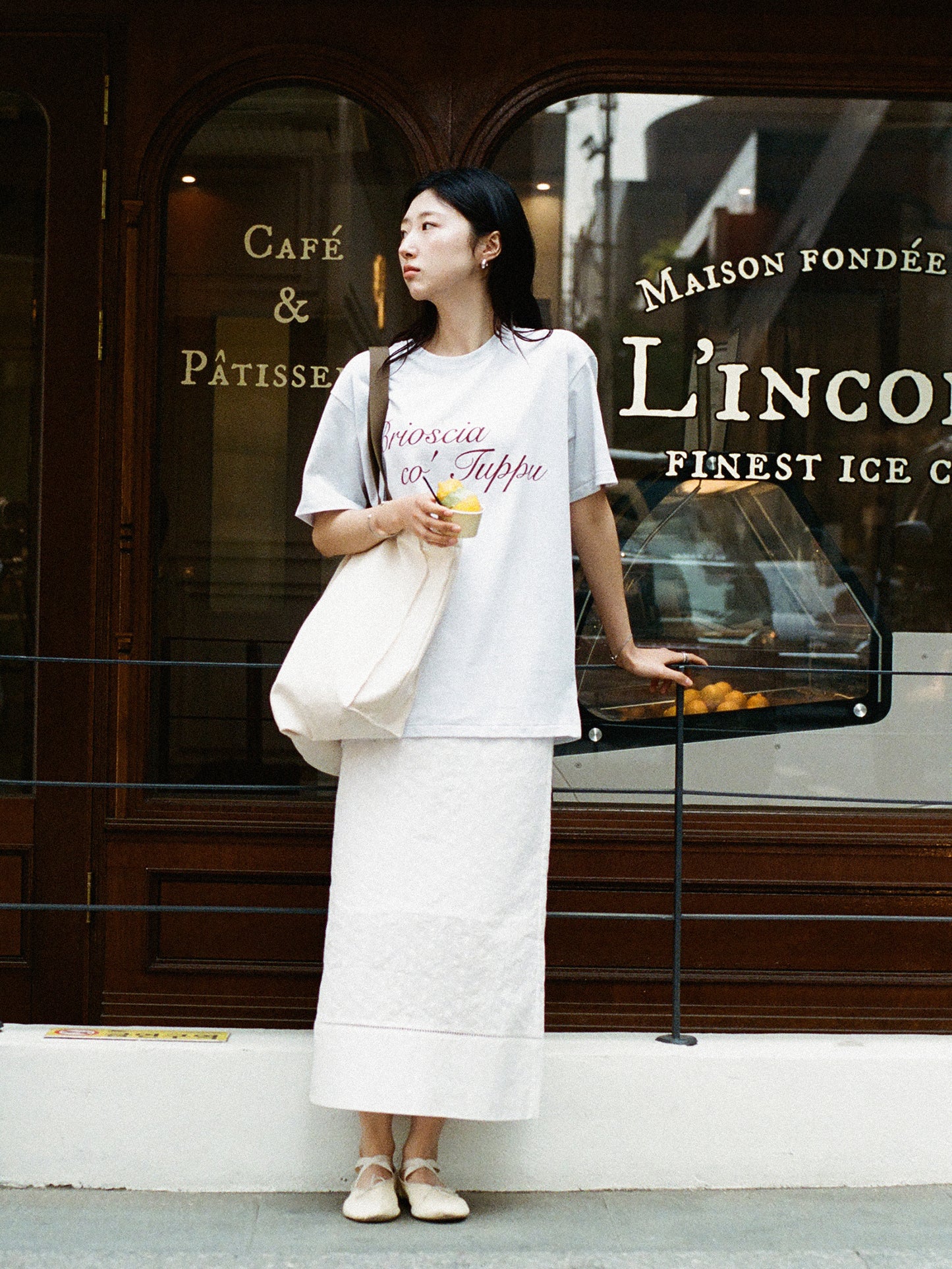 (-30%) SICILIAN BREAKFAST TEE [ Vintage Melange ] Summer Edition