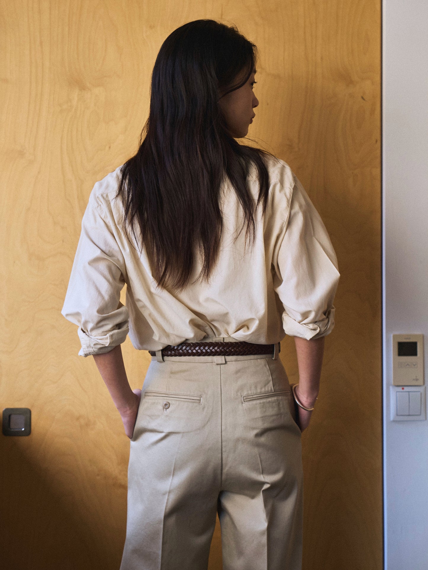 MARTHA LIGHT COTTON SHIRT [ Neutral ]