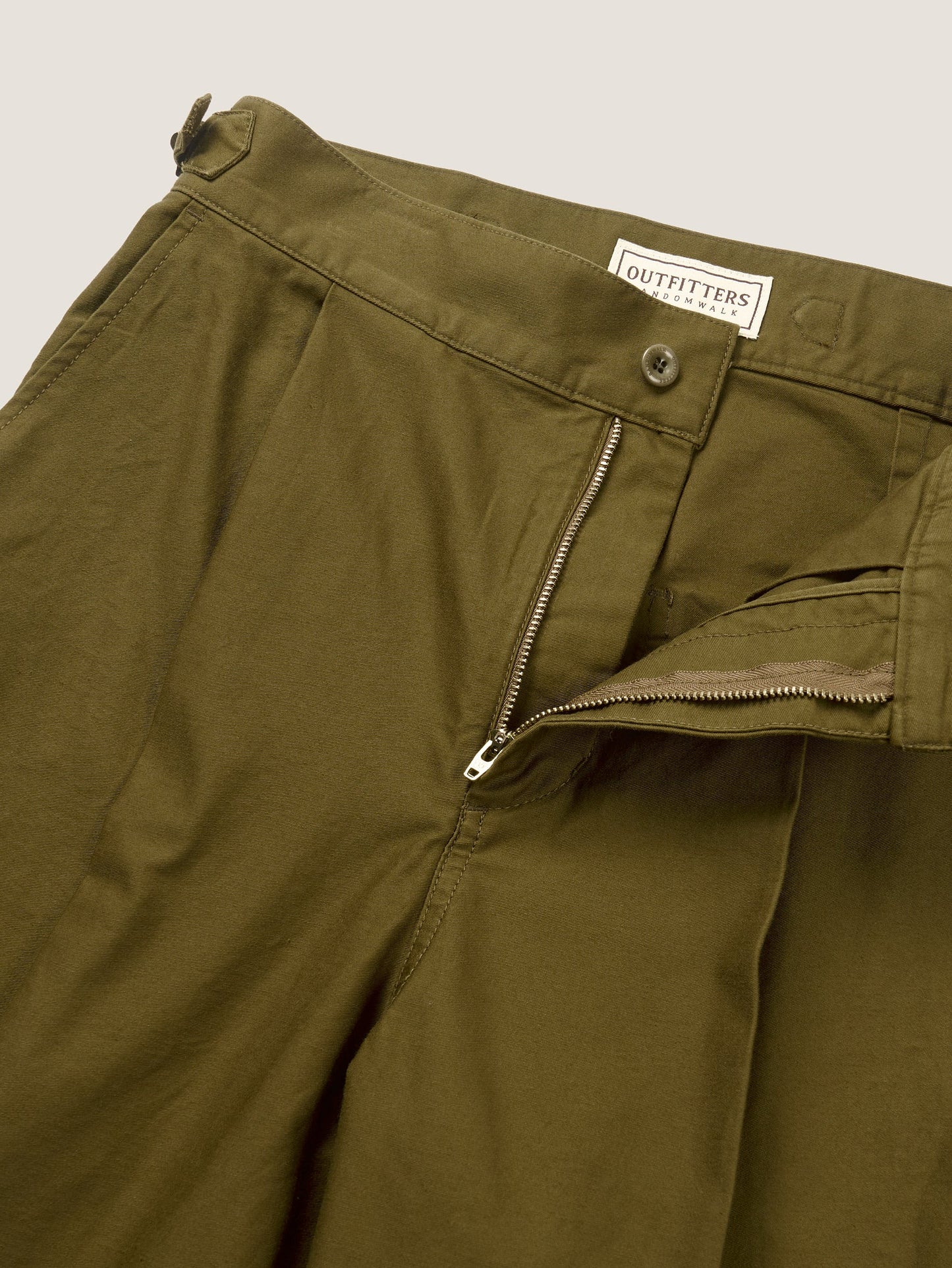 50's ITALIAN ARMY CHINO PANTS [ Golden Brown ]