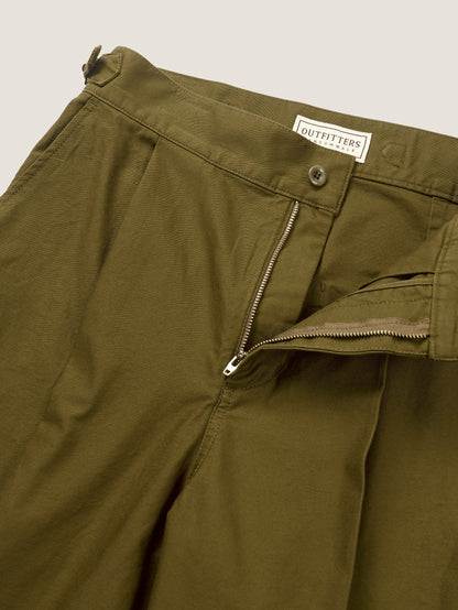 50's ITALIAN ARMY CHINO PANTS [ Golden Brown ]