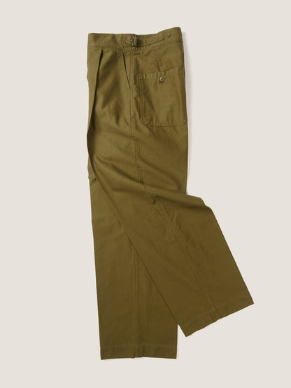 50's ITALIAN ARMY CHINO PANTS [ Golden Brown ]
