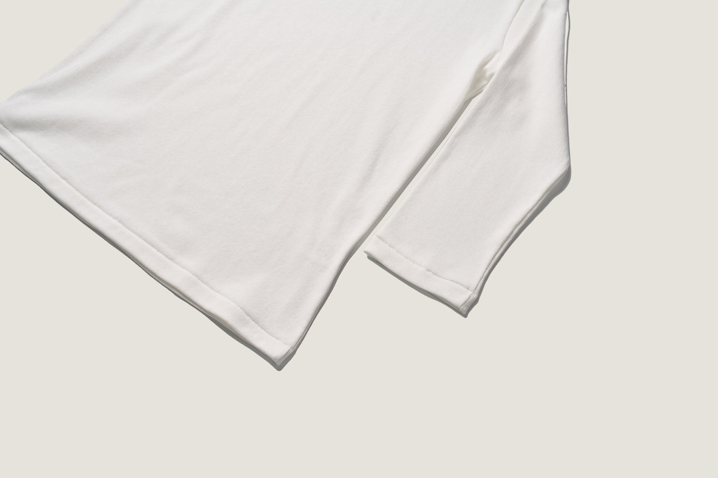 SOFTNESS 3/4 SLEEVE TEE [ White ] - 2nd Restock